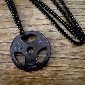 Lifter's Plate Necklace